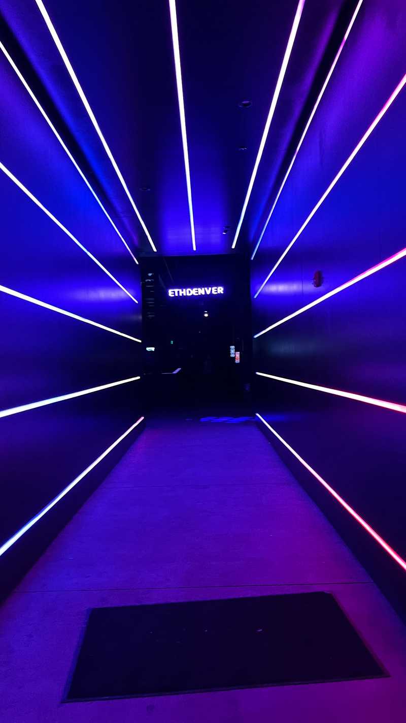 At an ETHDenver afterparty