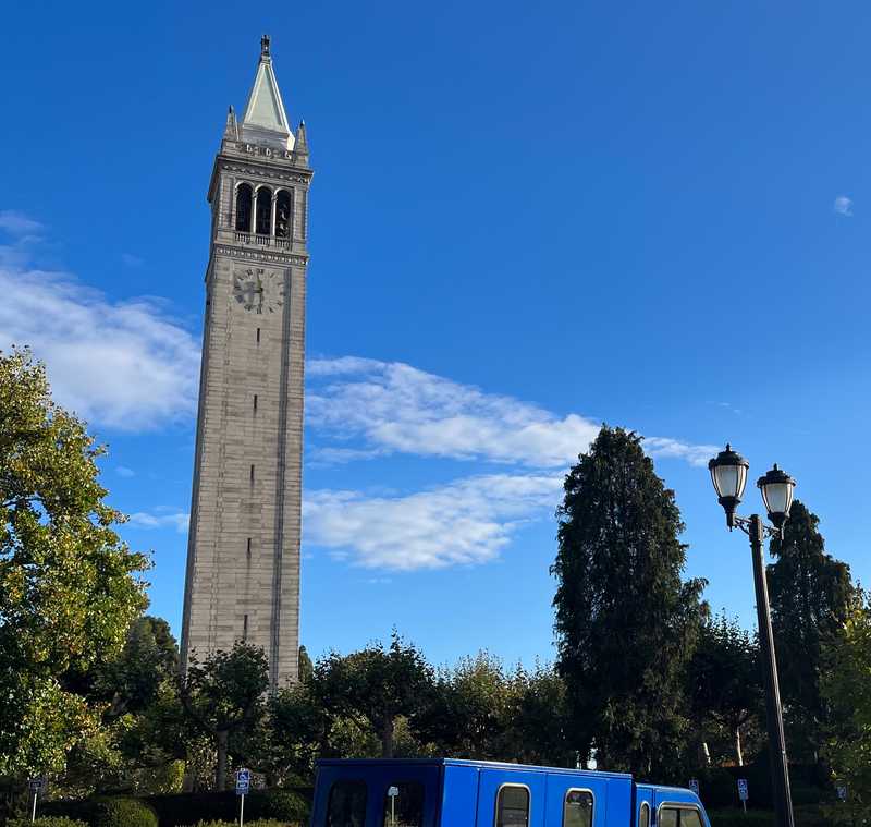 The Campanile at UC Berkeley