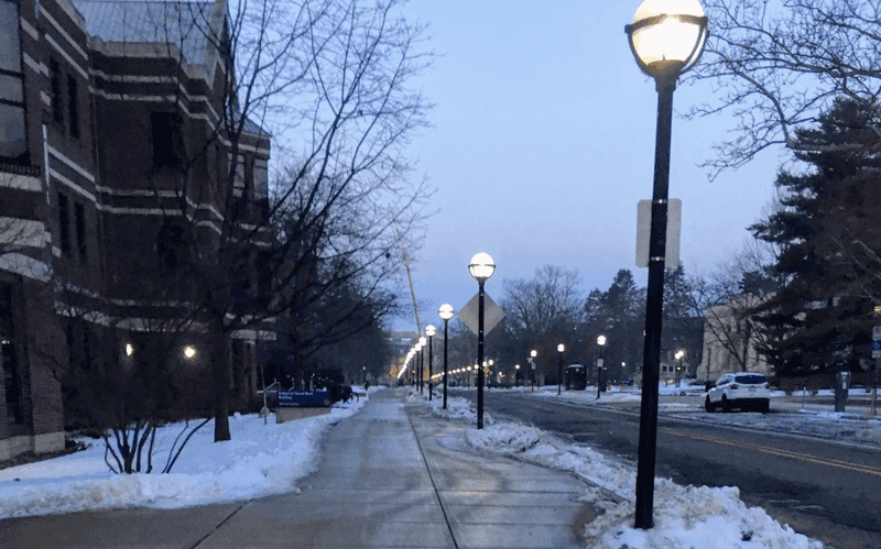 Winter in Ann Arbor
