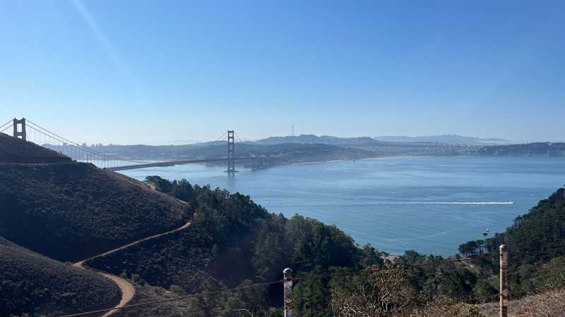 San Francisco viewed from the Marin Headlands